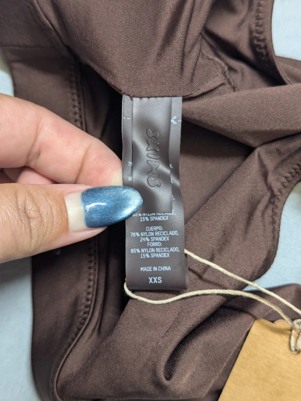 NWT Skims Swim Tank Bikini Top - XXSmall
